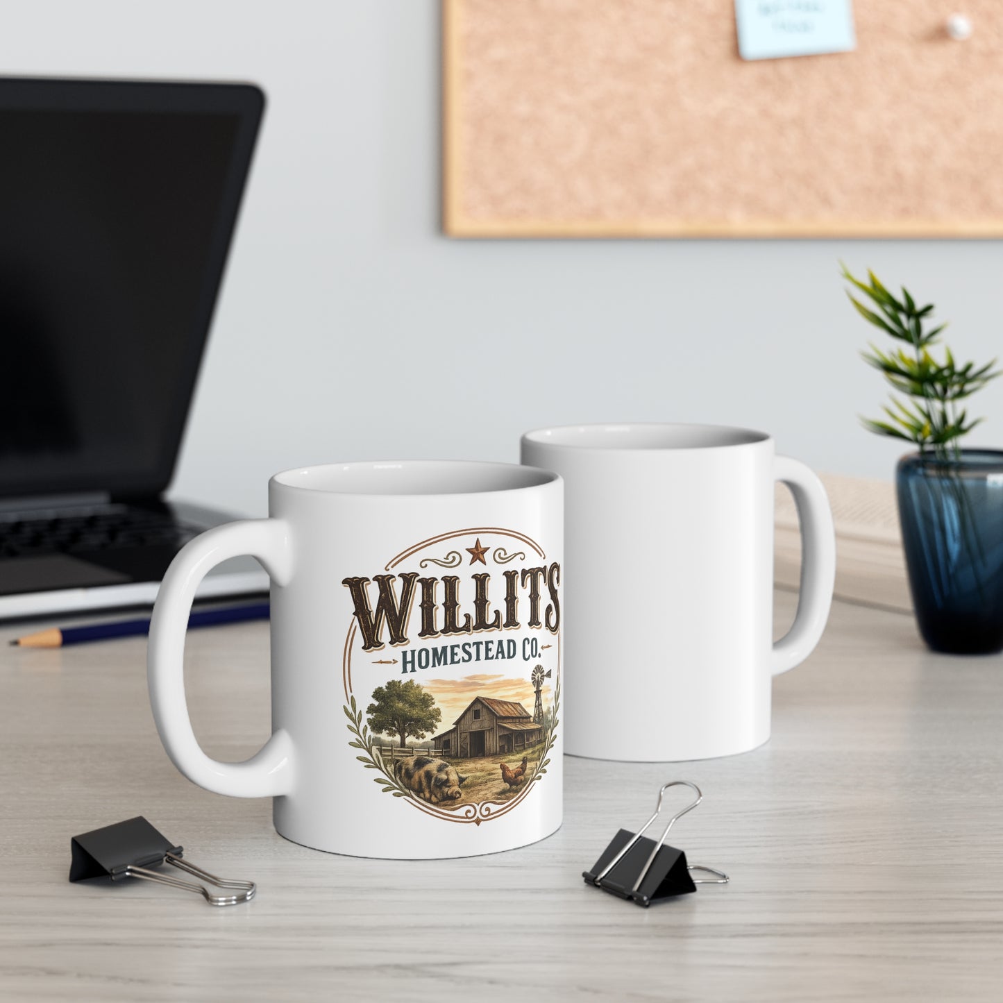 Willits Homestead Co. Mug, 11oz