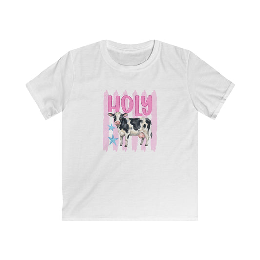 Kids Softstyle Tee - Holy Cow