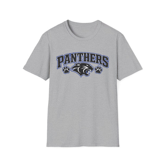 Panthers Mascot - Unisex Softstyle T-Shirt