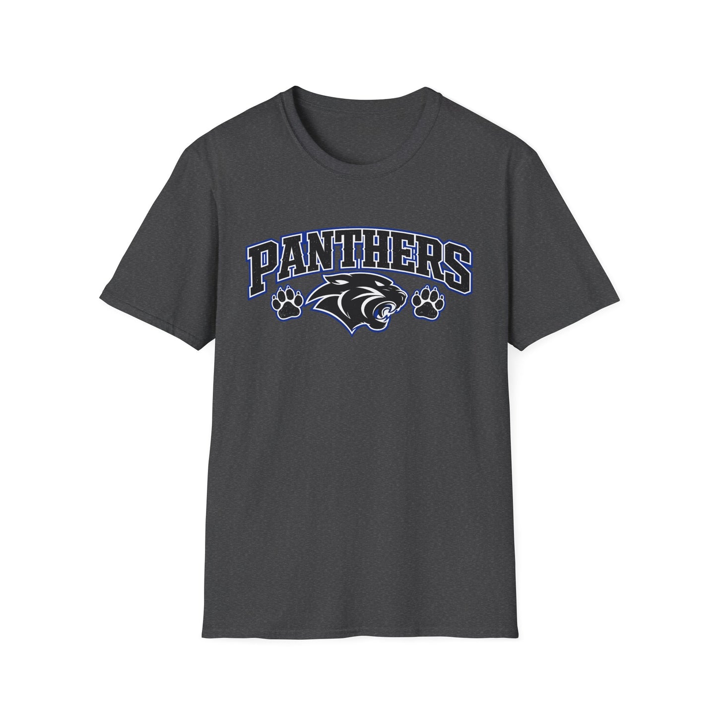 Panthers Mascot - Unisex Softstyle T-Shirt