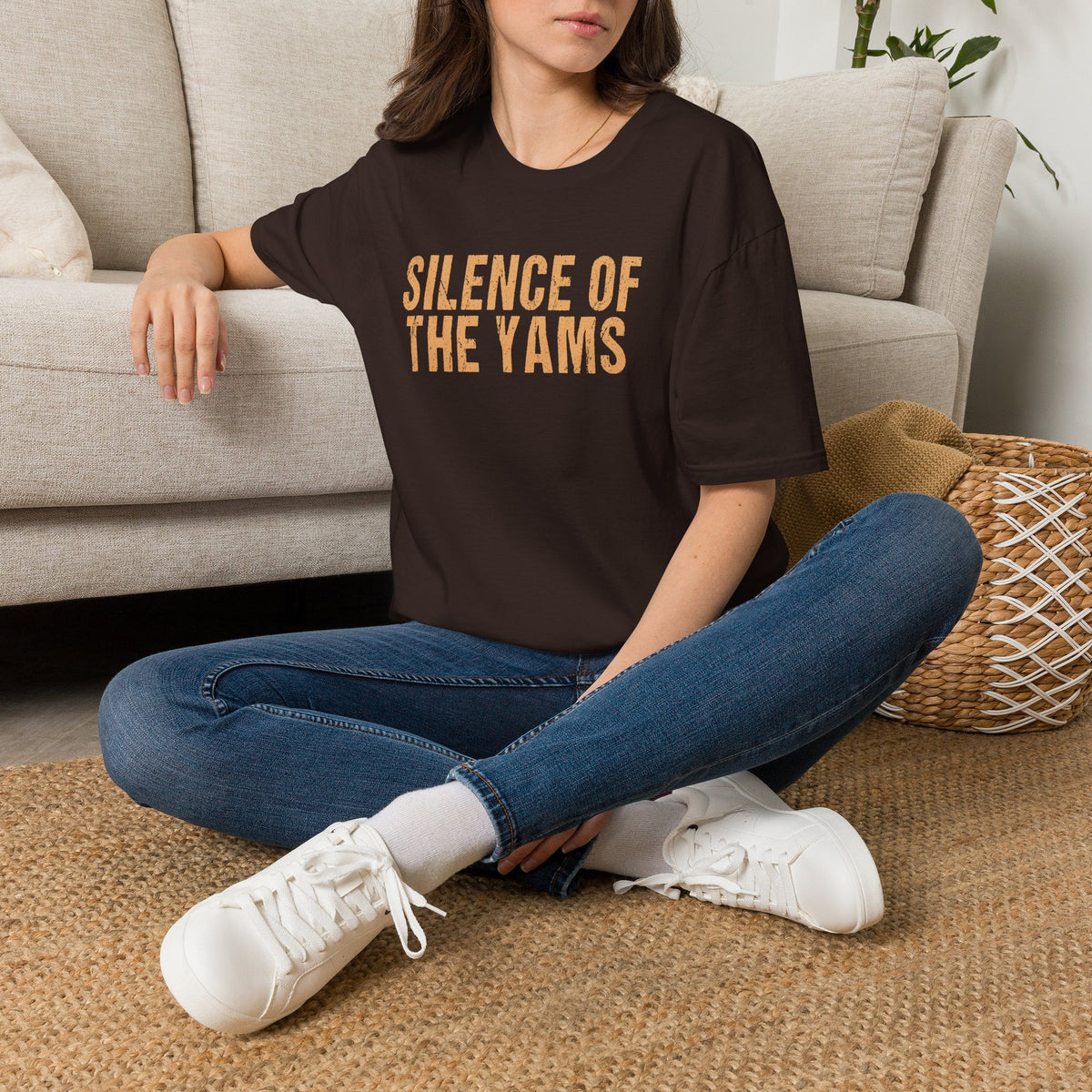 Friendsgiving - Silence of the Yams Funny Thanksgiving T-Shirt