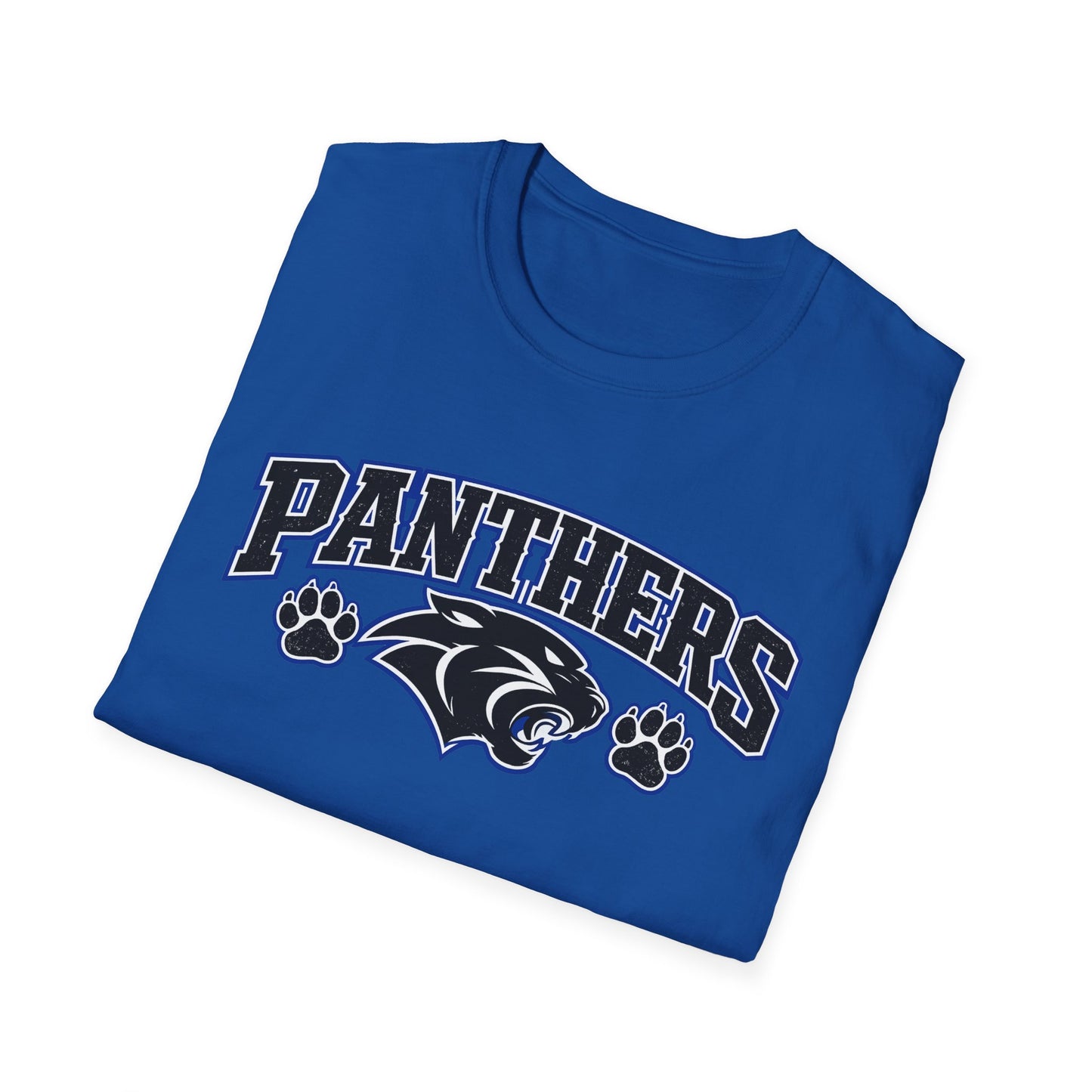 Panthers Mascot - Unisex Softstyle T-Shirt