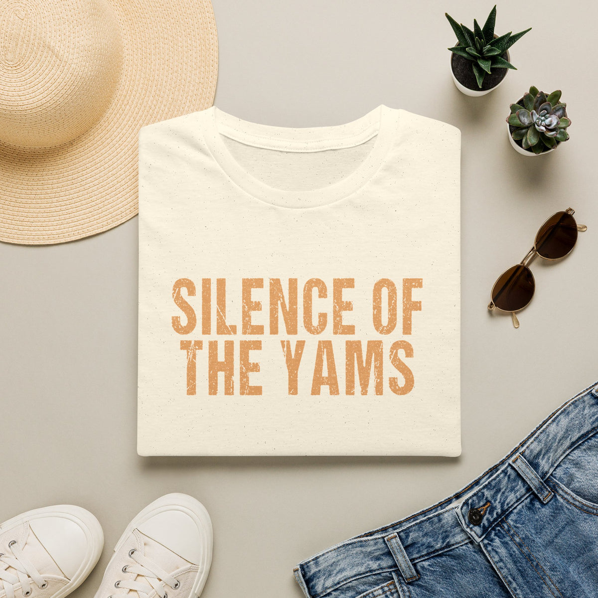 Friendsgiving - Silence of the Yams Funny Thanksgiving T-Shirt