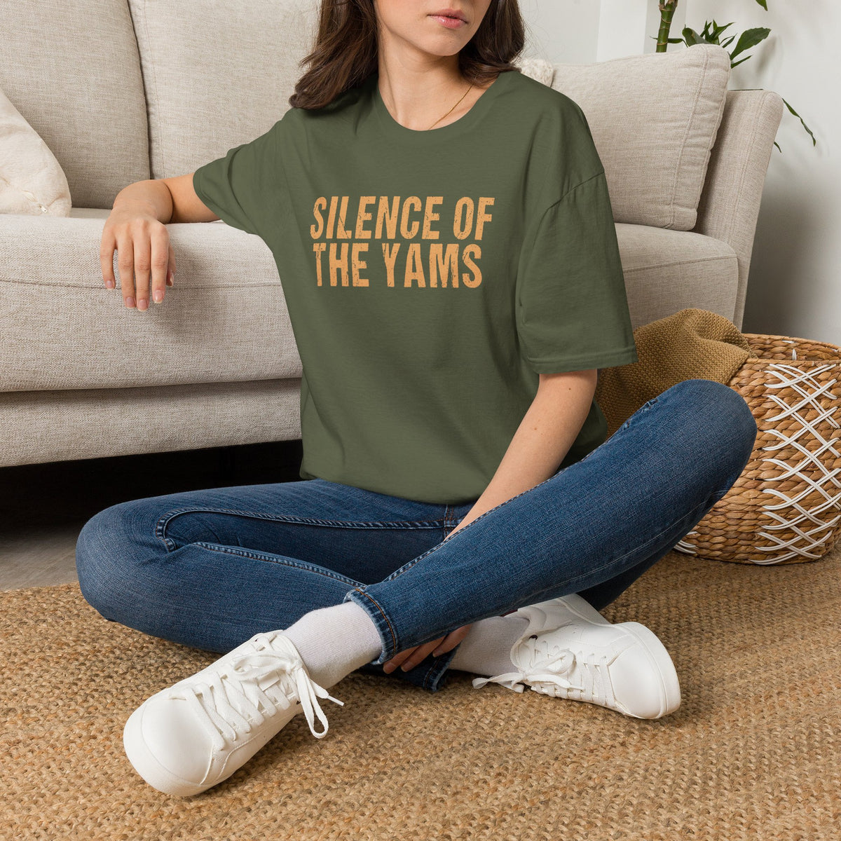 Friendsgiving - Silence of the Yams Funny Thanksgiving T-Shirt
