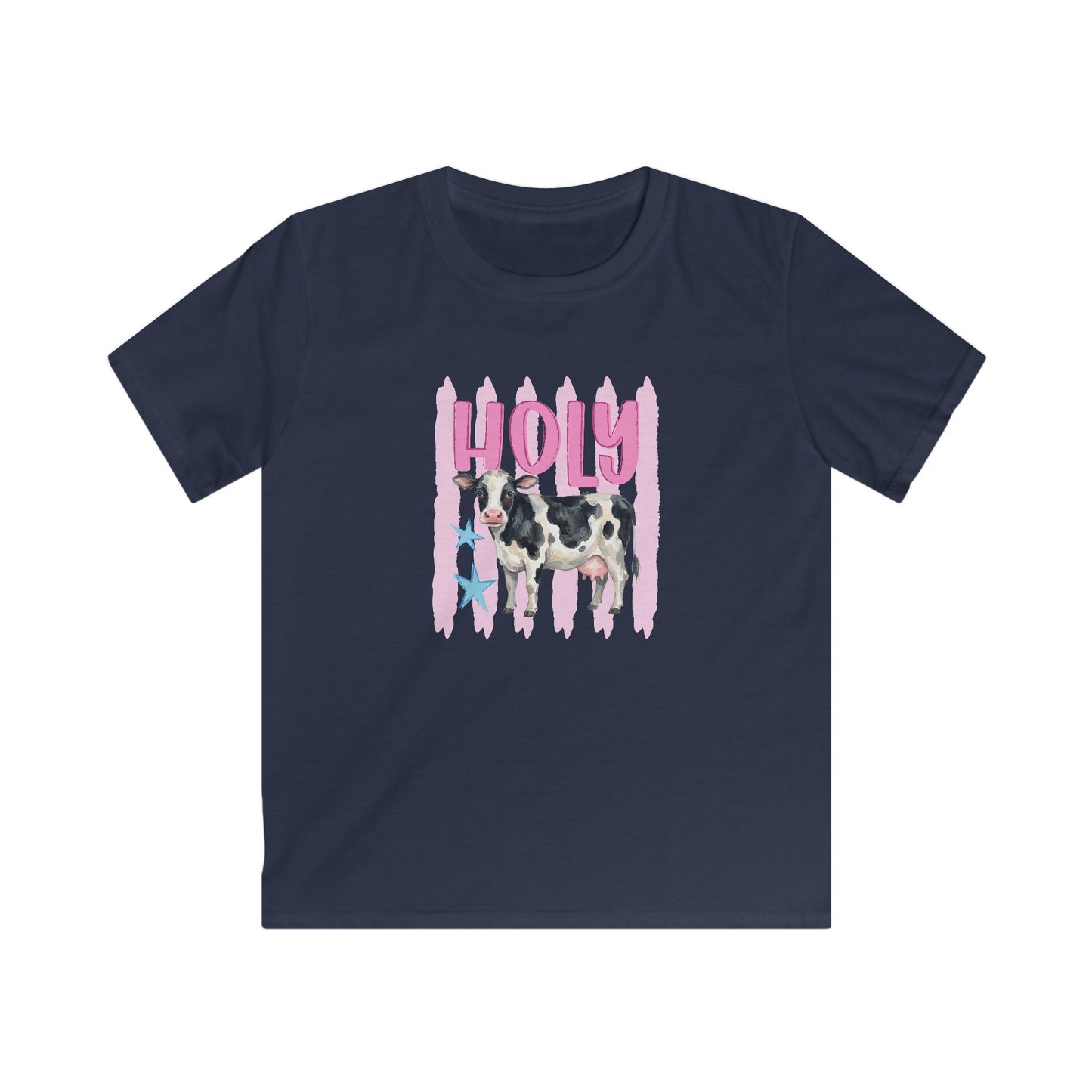 Kids Softstyle Tee - Holy Cow
