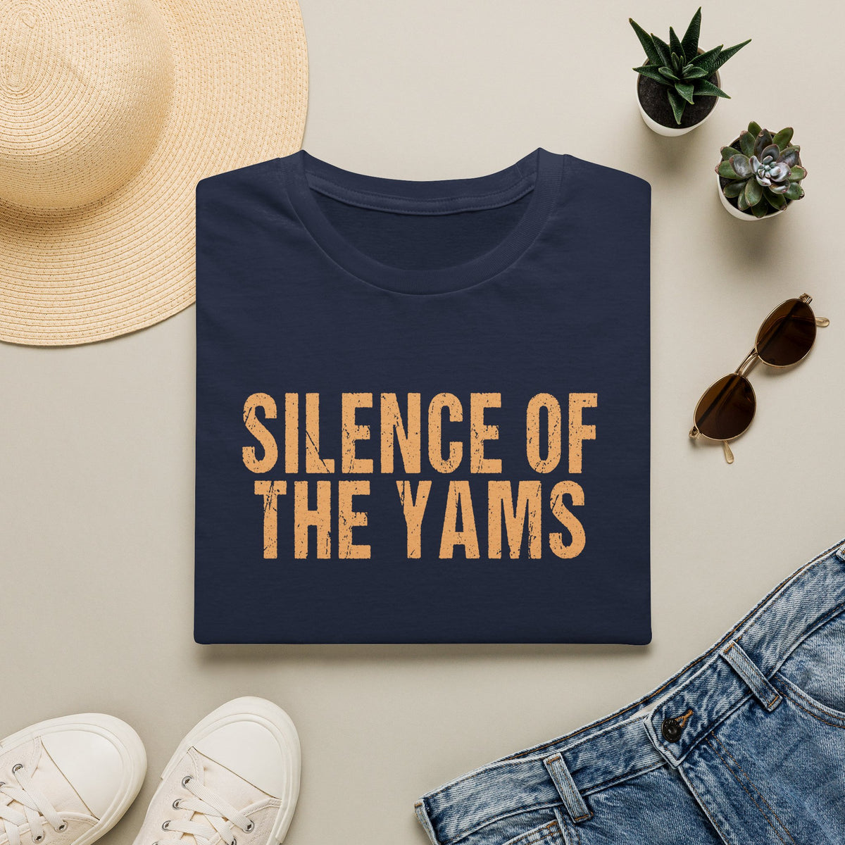 Friendsgiving - Silence of the Yams Funny Thanksgiving T-Shirt
