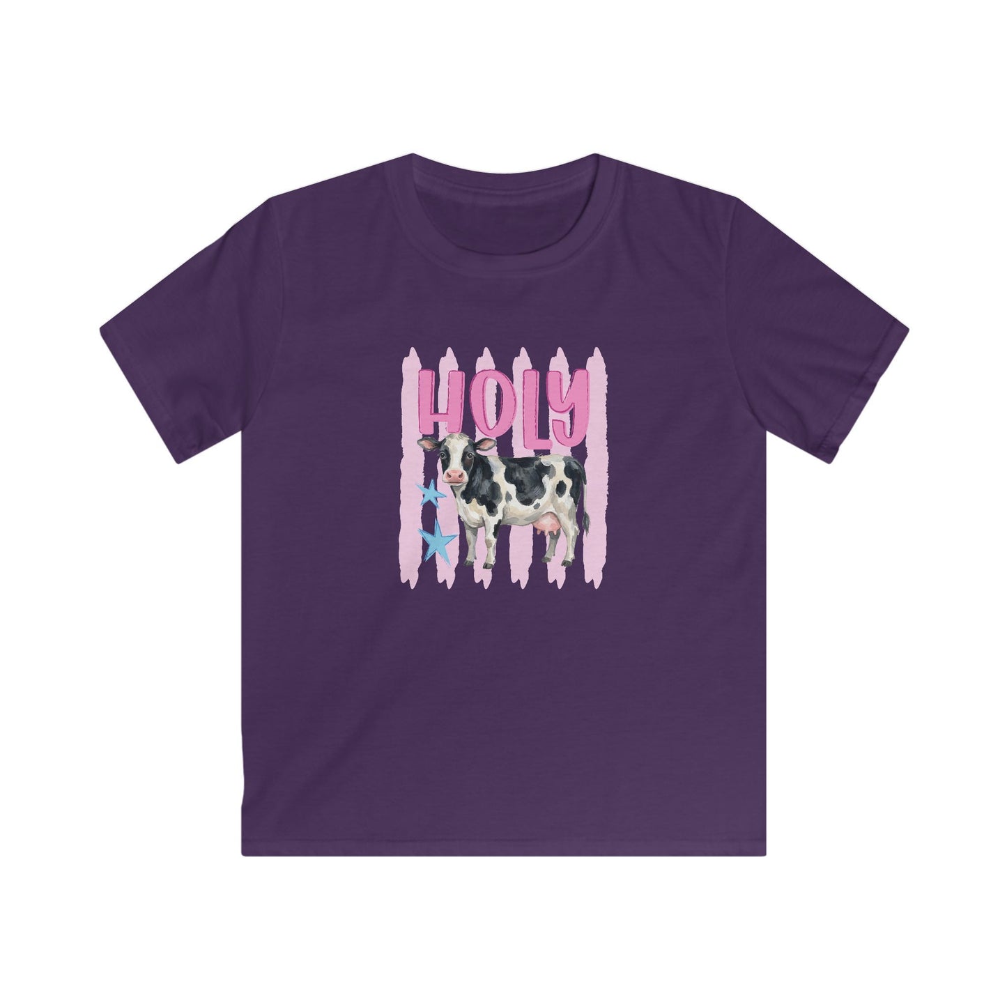 Kids Softstyle Tee - Holy Cow