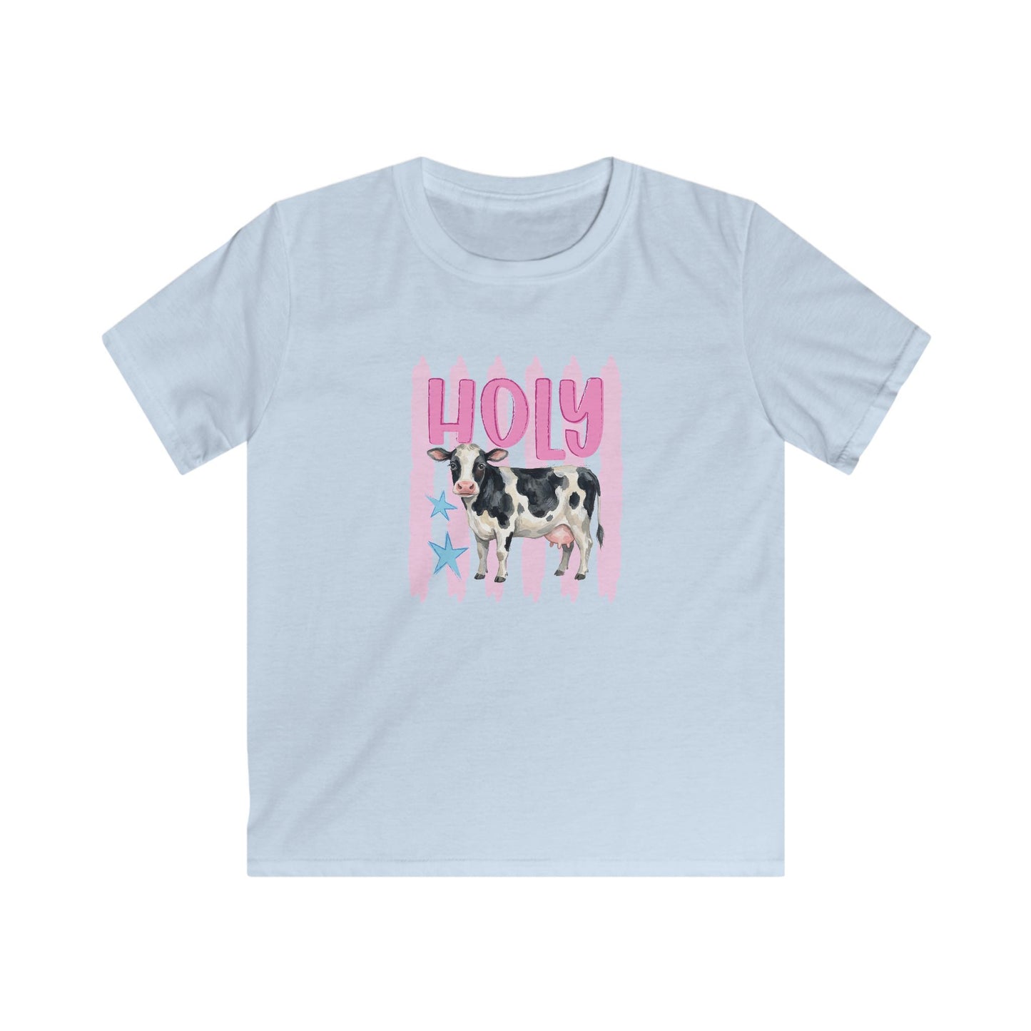 Kids Softstyle Tee - Holy Cow