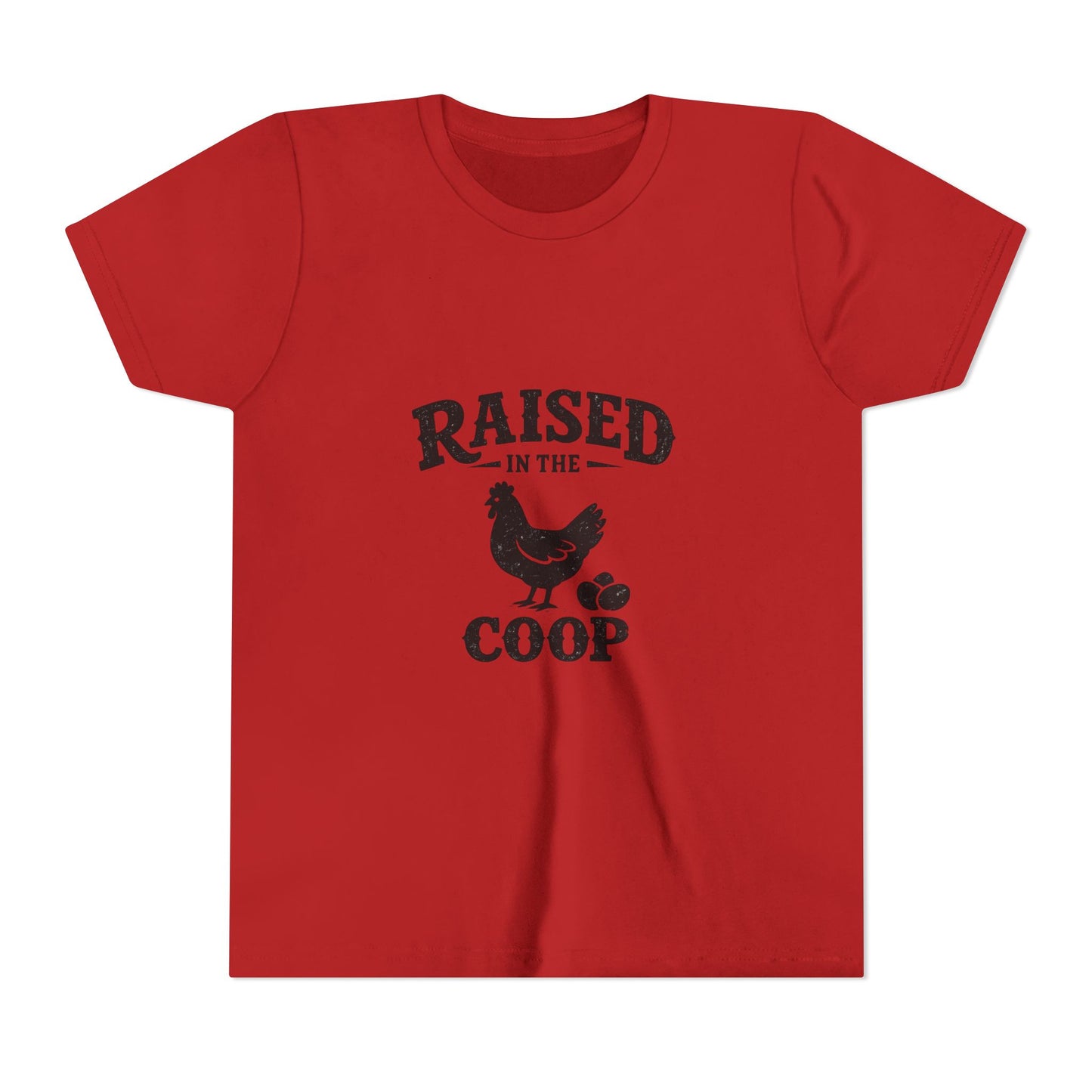 Youth Short Sleeve Tee - Raised in the Coop
