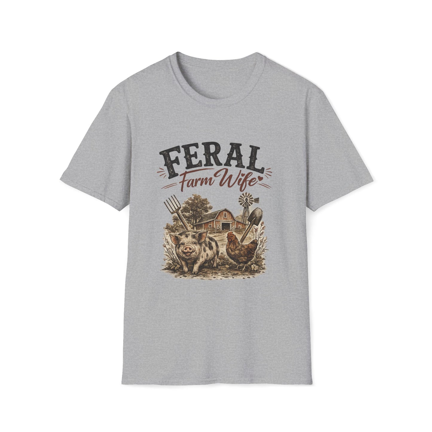 Feral Farm Wife T‑Shirt