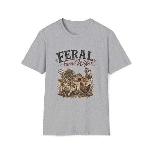 Feral Farm Wife T‑Shirt