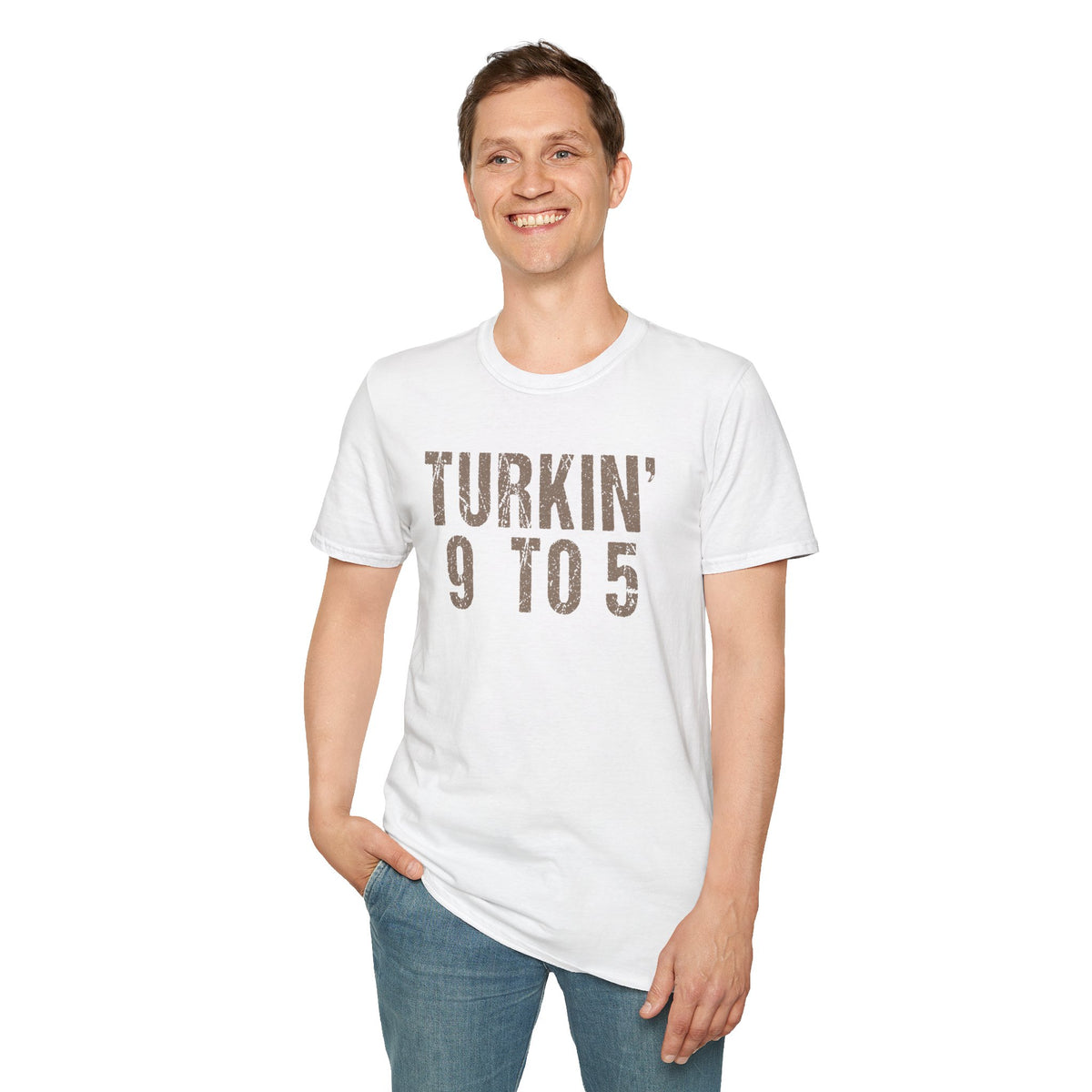 Friendsgiving, - Turkin’ 9 to 5 Funny Work Life T-Shirt