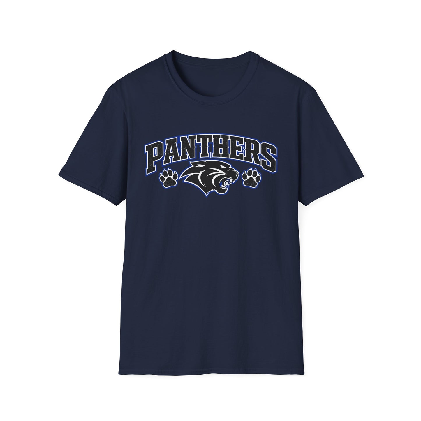 Panthers Mascot - Unisex Softstyle T-Shirt