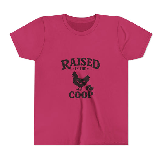 Youth Short Sleeve Tee - Raised in the Coop