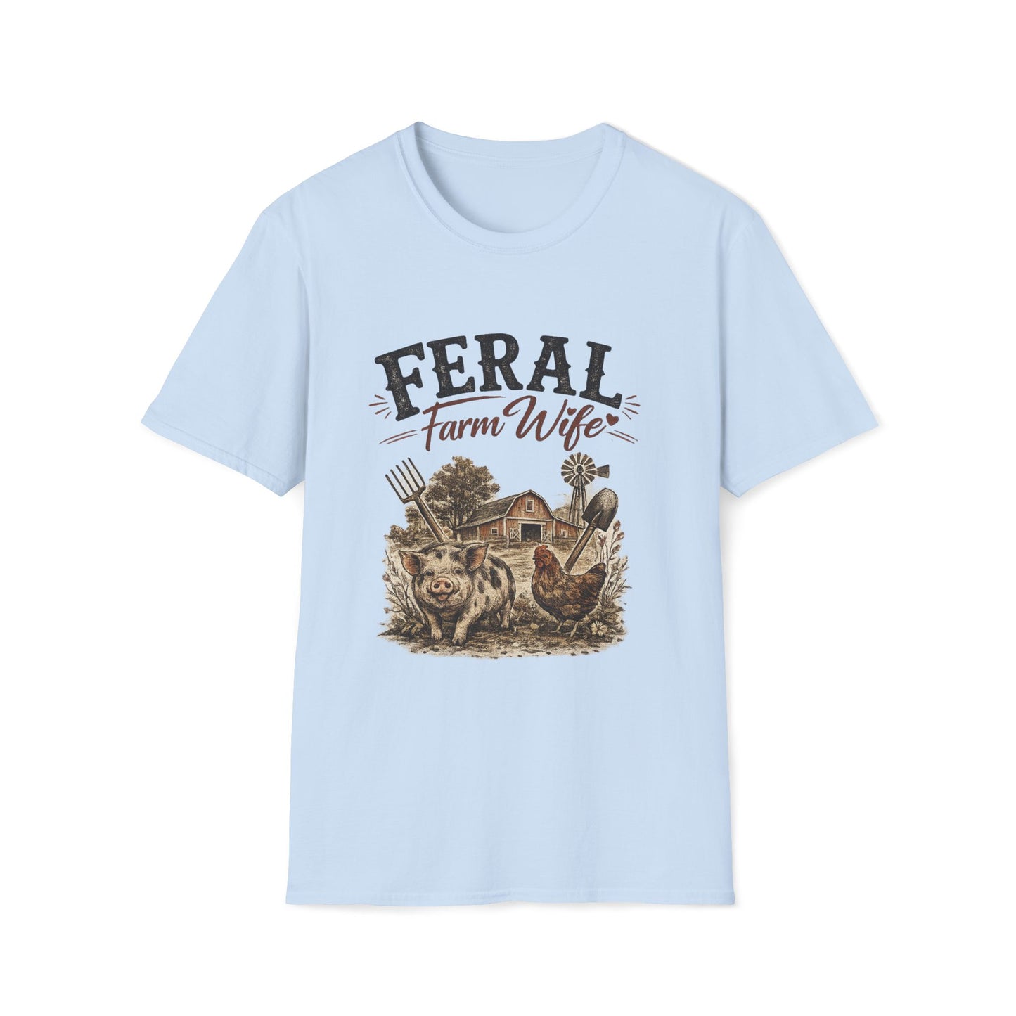Feral Farm Wife T‑Shirt