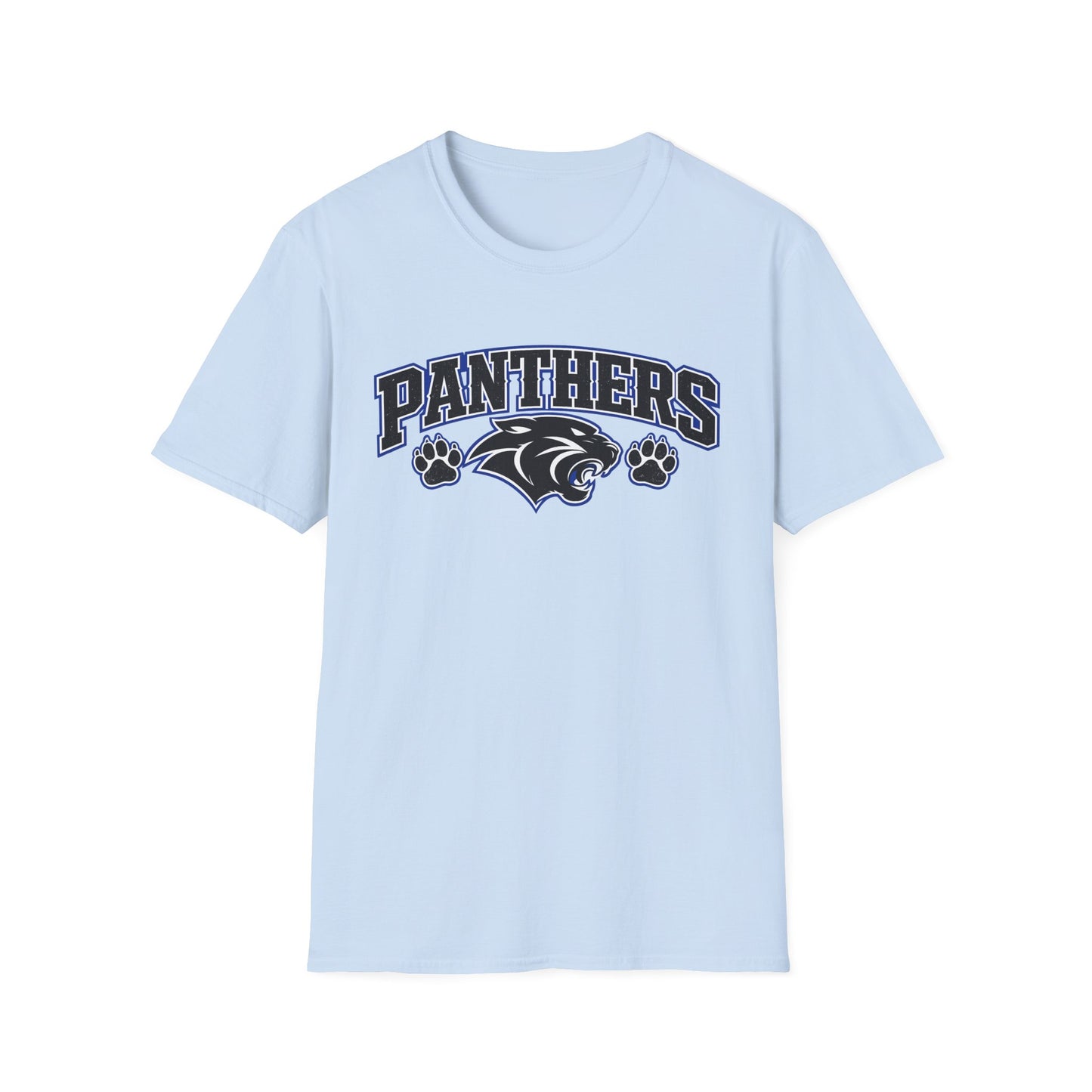 Panthers Mascot - Unisex Softstyle T-Shirt