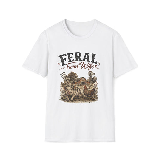 Feral Farm Wife T‑Shirt