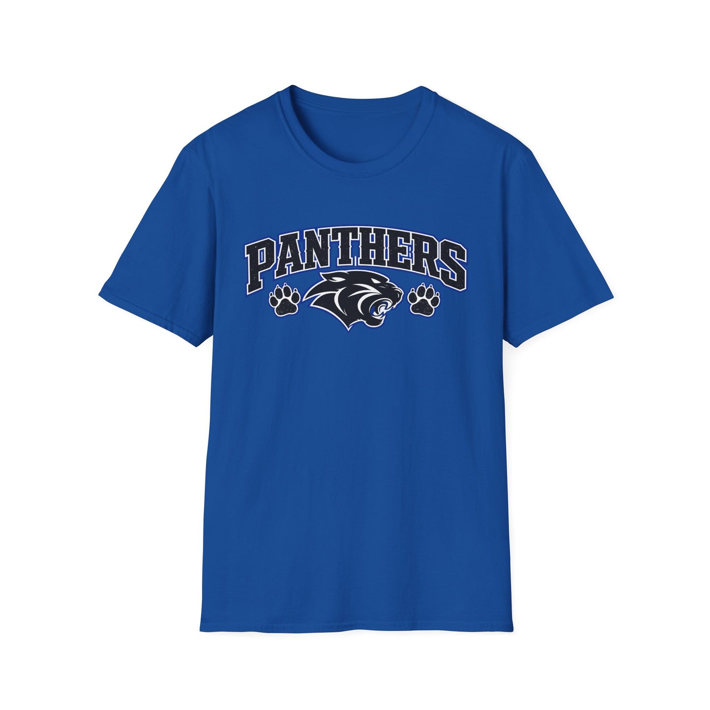Panthers Mascot - Unisex Softstyle T-Shirt