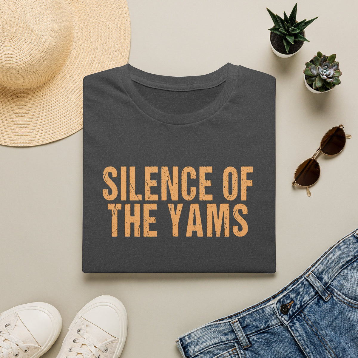 Friendsgiving - Silence of the Yams Funny Thanksgiving T-Shirt