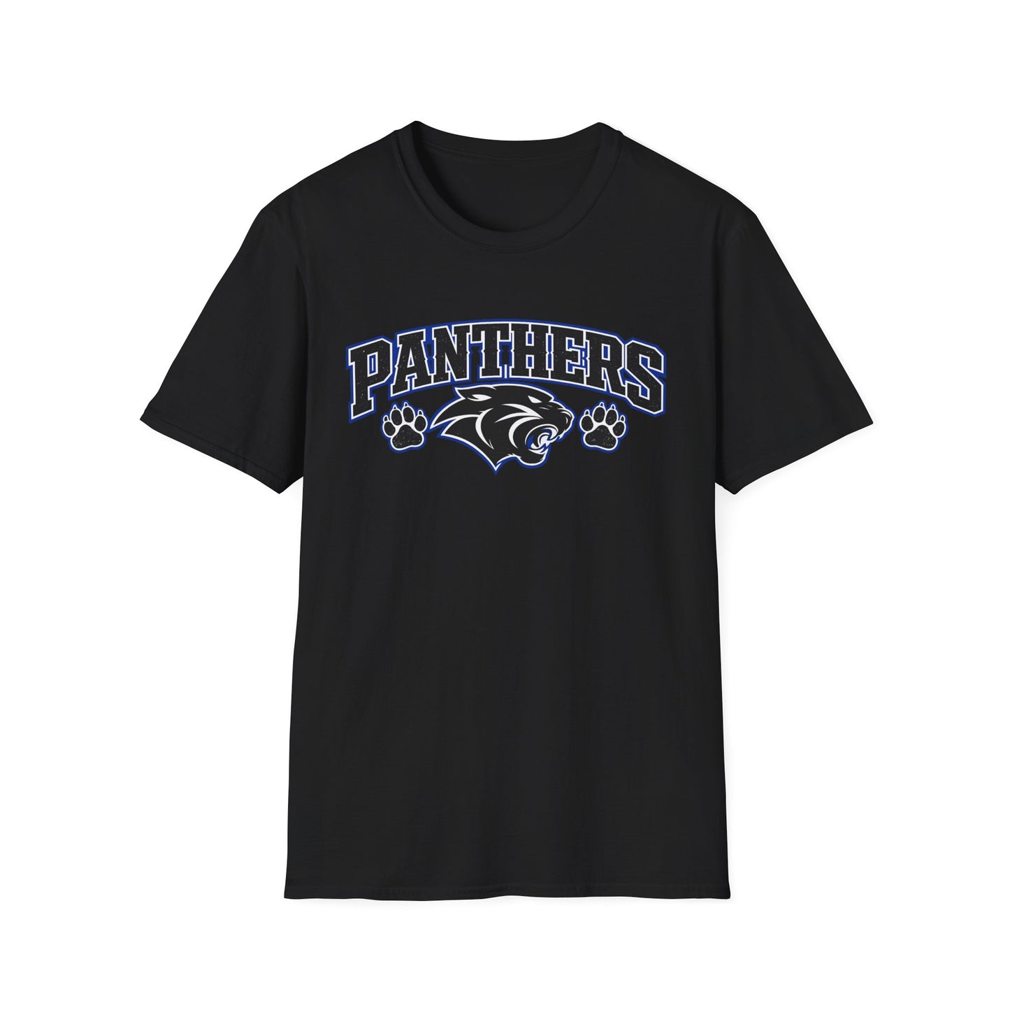 Panthers Mascot - Unisex Softstyle T-Shirt