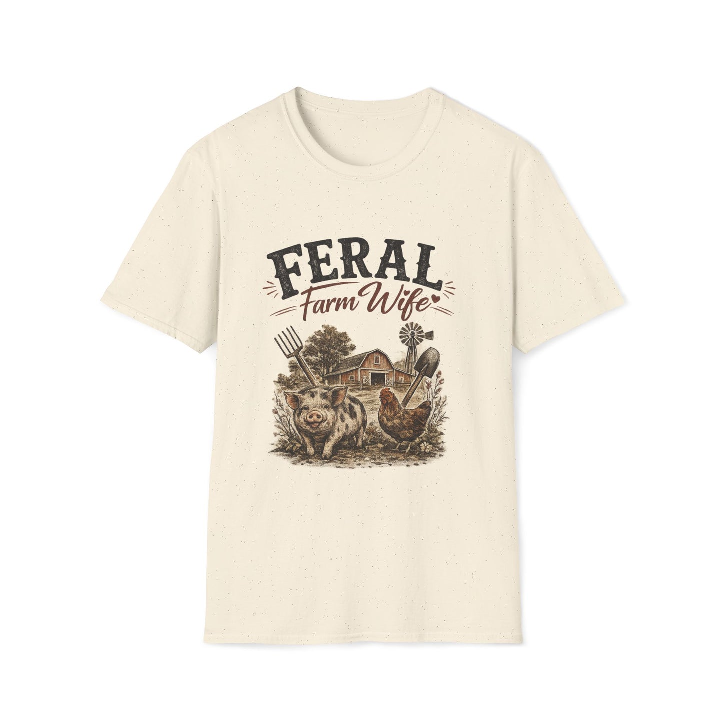 Feral Farm Wife T‑Shirt