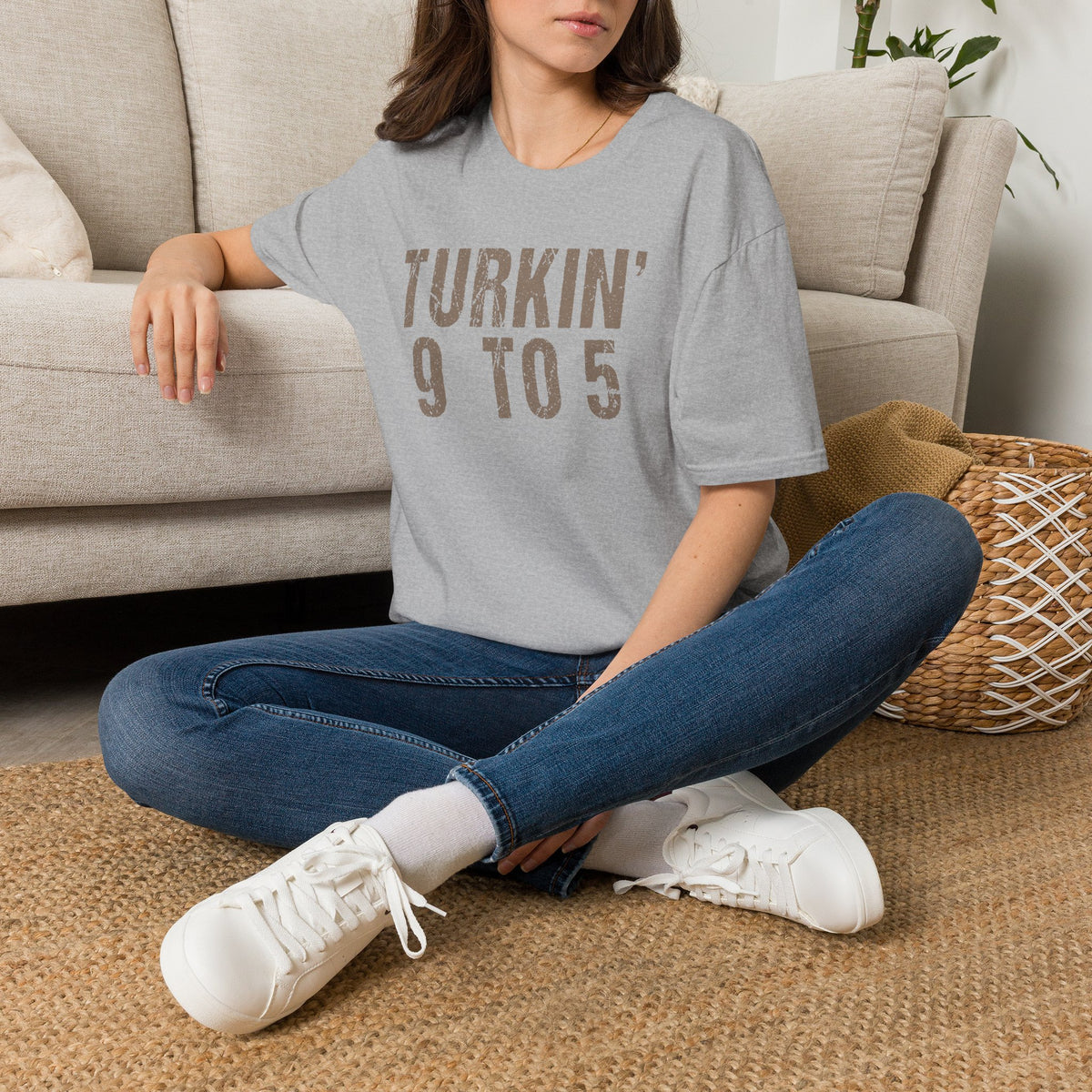 Friendsgiving, - Turkin’ 9 to 5 Funny Work Life T-Shirt