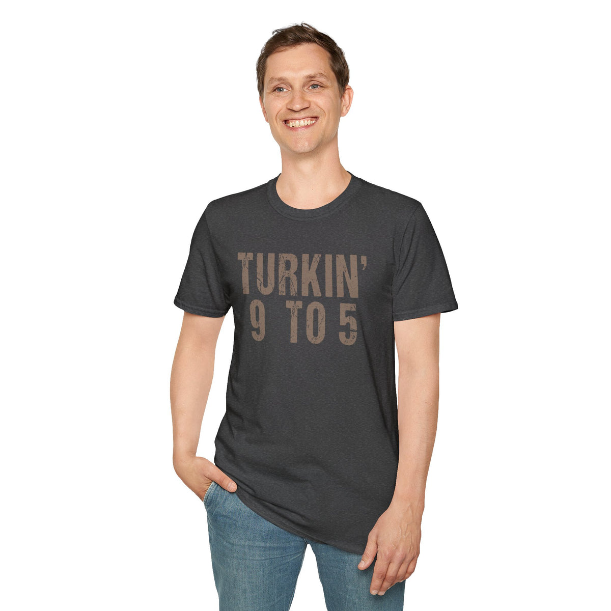 Friendsgiving, - Turkin’ 9 to 5 Funny Work Life T-Shirt