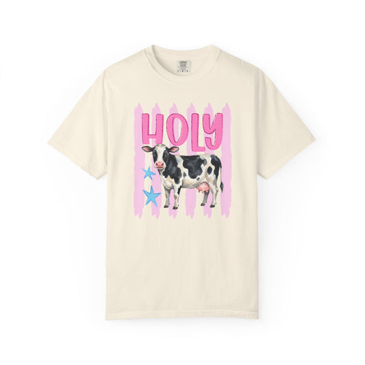 Holy Cow - Unisex Garment-Dyed T-shirt