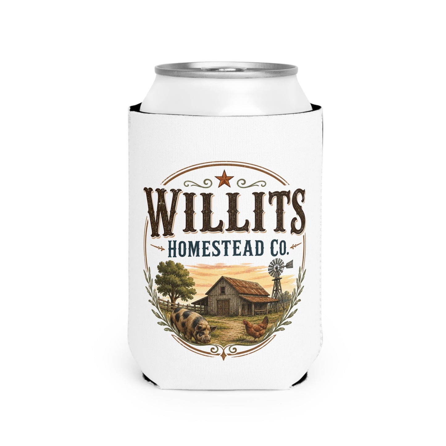 Willits Homestead Can Cooler Sleeve