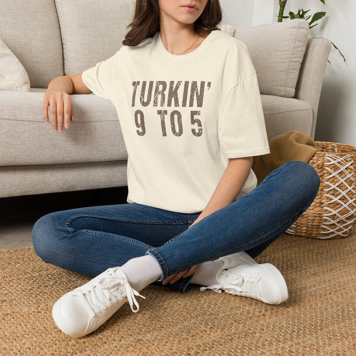 Friendsgiving, - Turkin’ 9 to 5 Funny Work Life T-Shirt