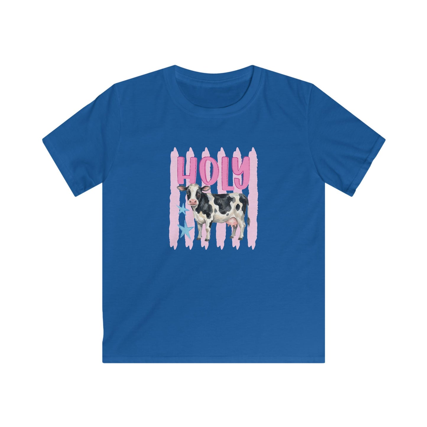 Kids Softstyle Tee - Holy Cow