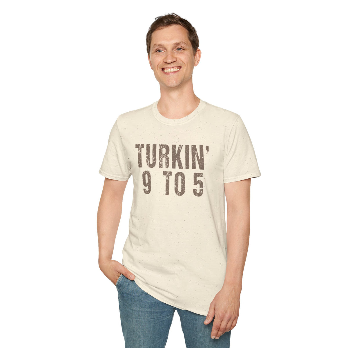 Friendsgiving, - Turkin’ 9 to 5 Funny Work Life T-Shirt