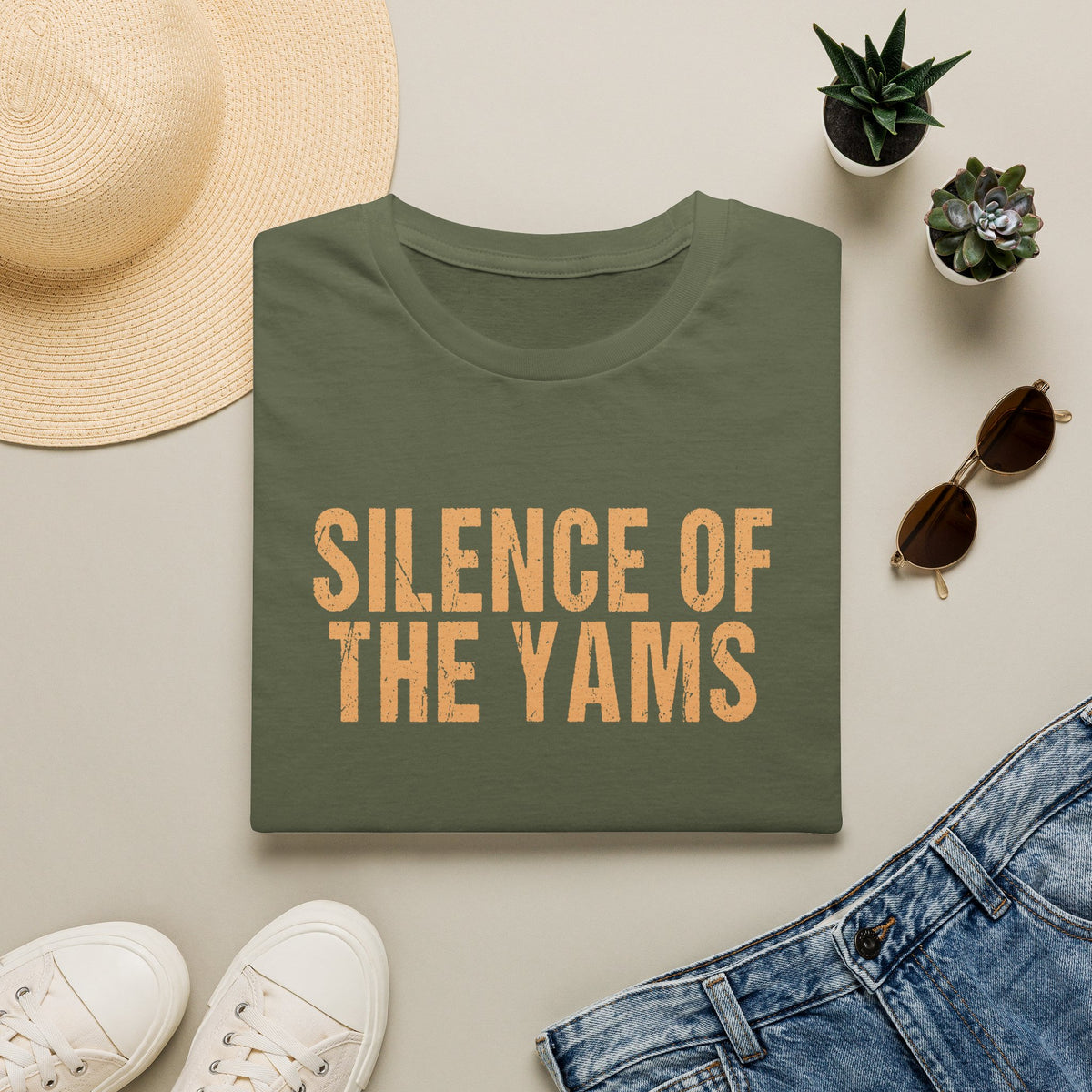Friendsgiving - Silence of the Yams Funny Thanksgiving T-Shirt