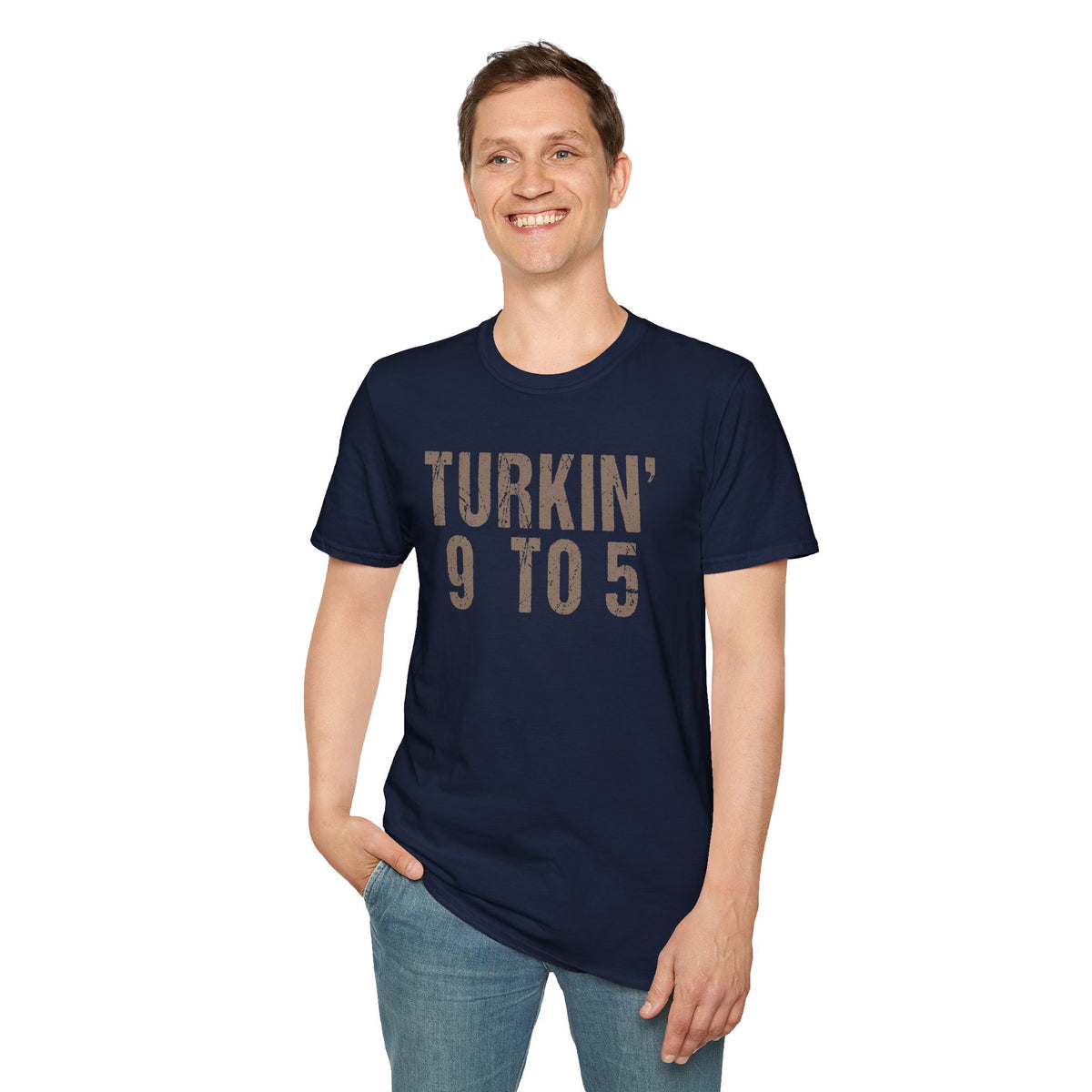 Friendsgiving, - Turkin’ 9 to 5 Funny Work Life T-Shirt